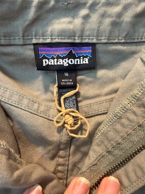 Patagonia Olive Green Utility Classic Canvas Shorts